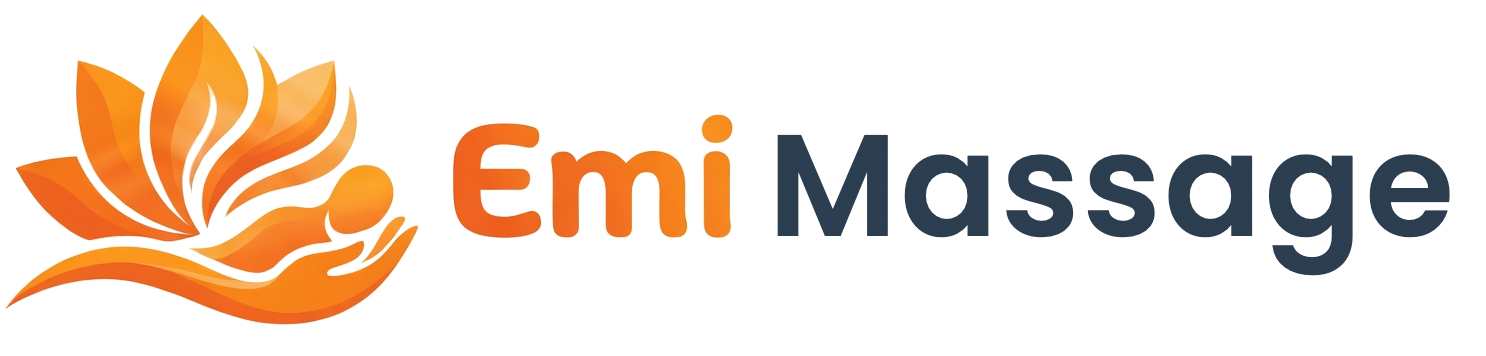 EmiMassage – gyógymasszázs szalon logó, Hévíz